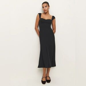 NWT Reformation ‘Bryson’ Dress. 2P- black